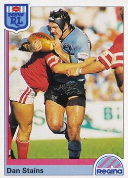 1992 Regina NSW Rugby League #129 Dan Stains Front